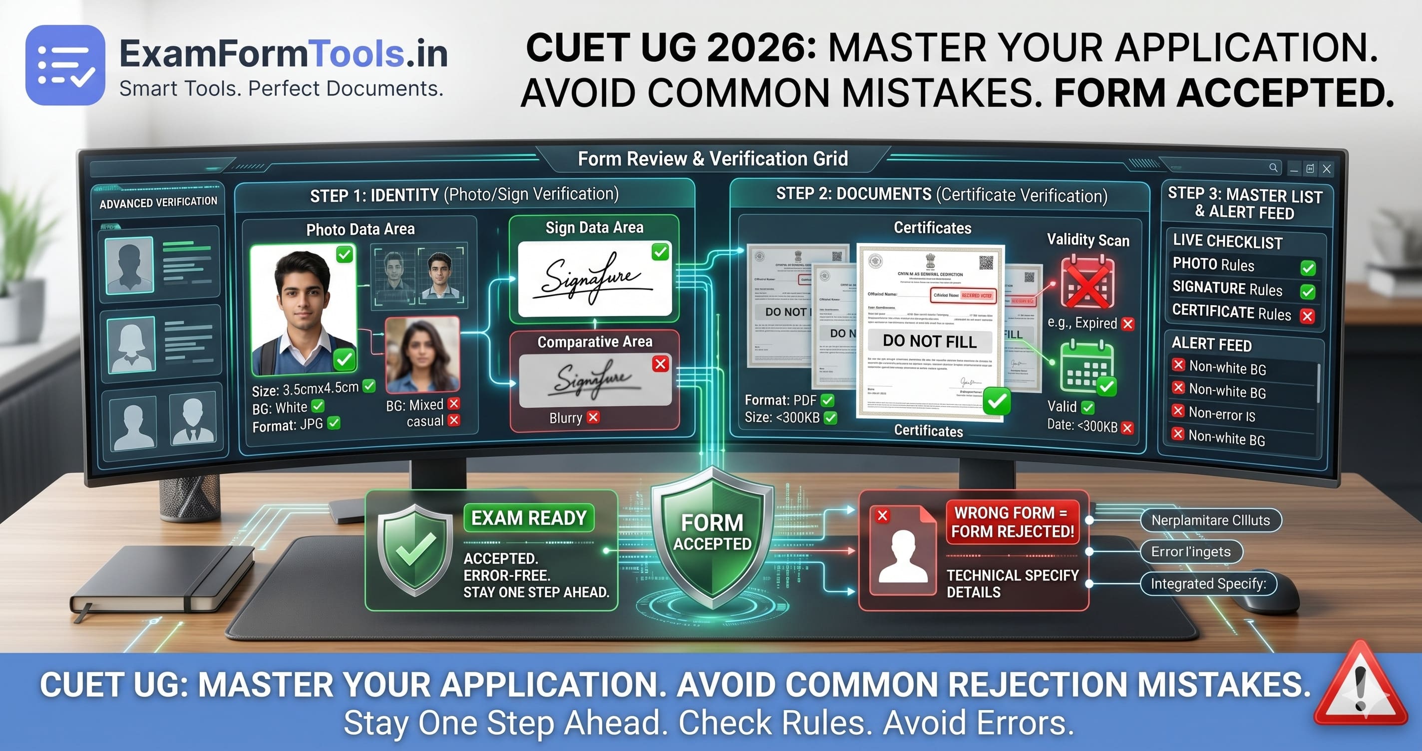 CUET UG form fill complete guide banner